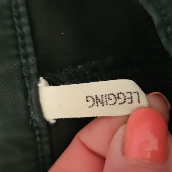 Rag & Bone Dark Green Skinny Leggings Jeans Size 27 - Picture 3 of 7